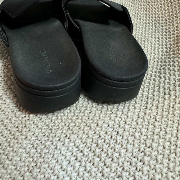 Vionic Monica Women's Wedge Slide Orthotic Sandal, Size 8.5 - Picture 3 of 4